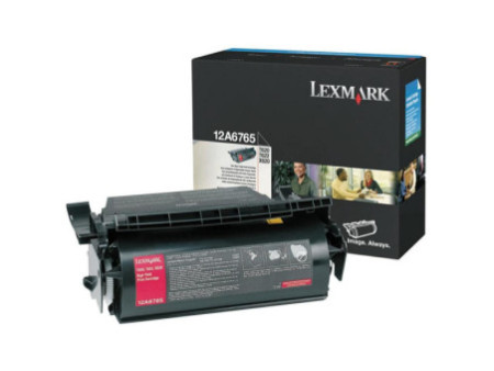 Toner Laser LEXMARK 12A6765 Noir