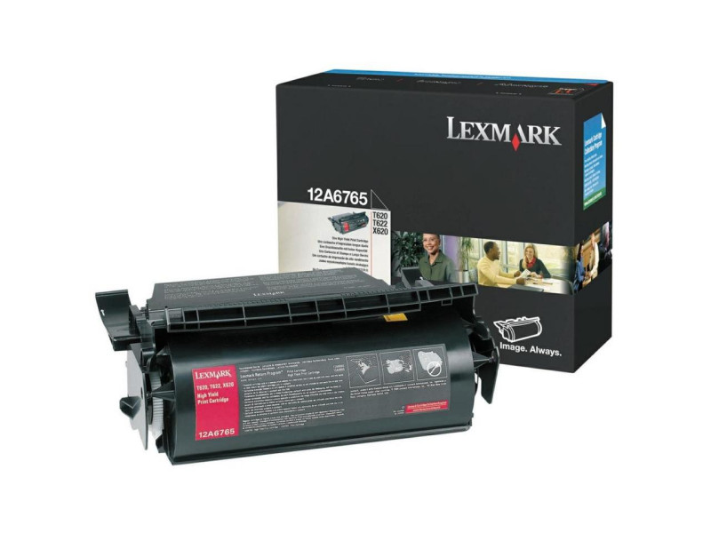 Toner Laser LEXMARK 12A6765 Noir