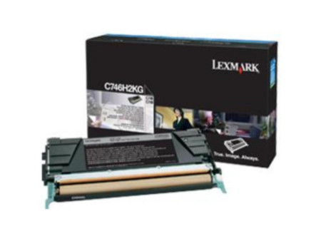 Toner Laser LEXMARK C746H2KG Noir