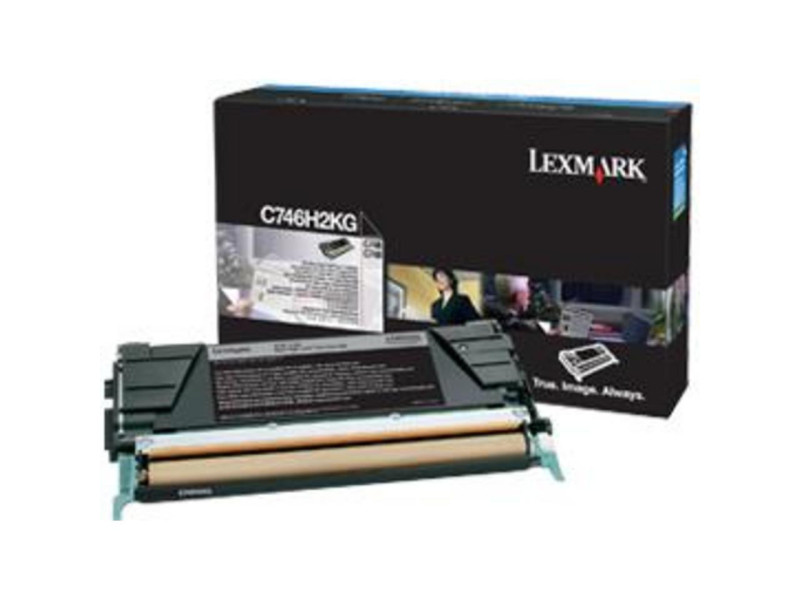 Toner Laser LEXMARK C746H2KG Noir