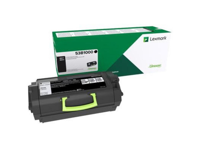 Toner Laser LEXMARK 53B2000 Noir