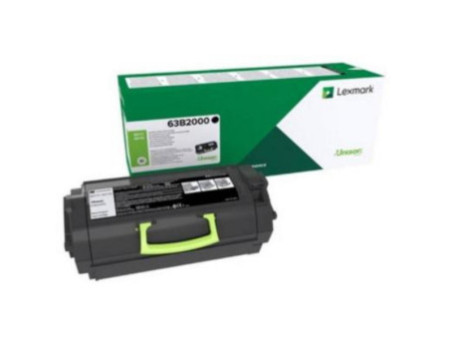 Toner Laser LEXMARK 63B2000 Noir