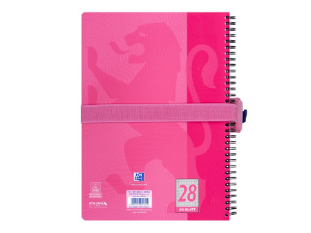 Oxford Trousse, polyester, rond, petit, rose