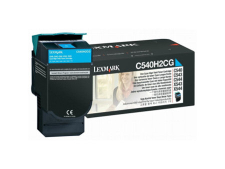 Toner Laser LEXMARK C540H2CG Cyan