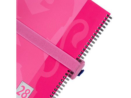 Oxford Trousse, polyester, rond, petit, rose