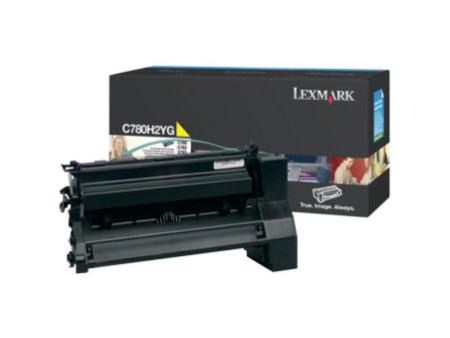 Toner Laser LEXMARK C780H2YG Jaune