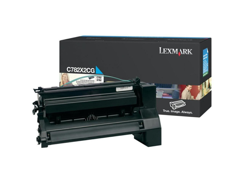 Toner Laser LEXMARK C782X2CG Cyan