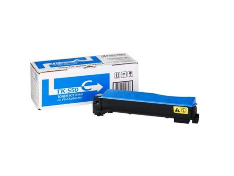 Toner Laser KYOCERA TK-550C Cyan