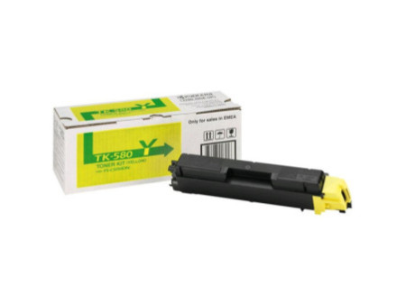 Toner Laser KYOCERA Jaune TK-580Y