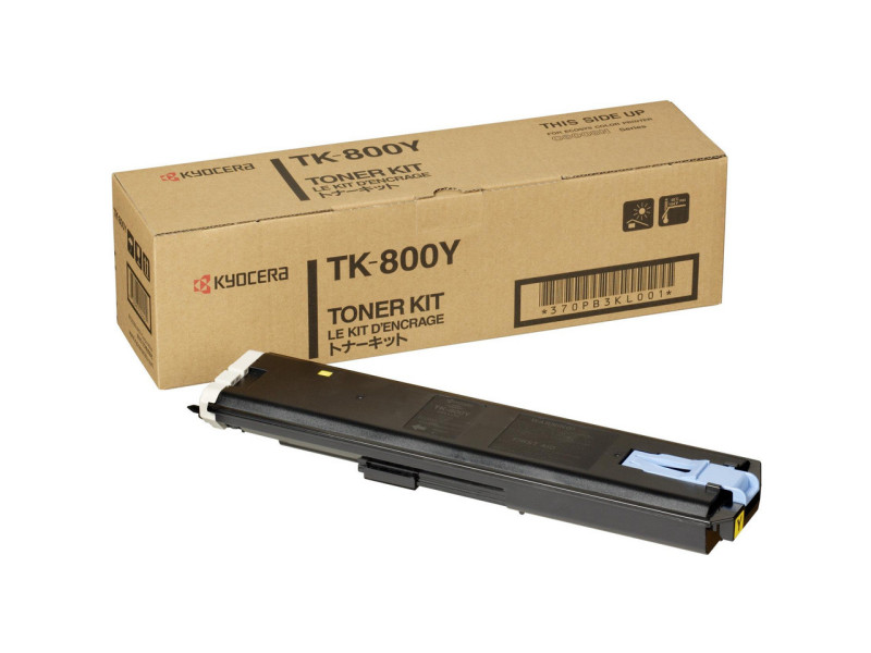 Toner Laser KYOCERA Jaune TK-800Y