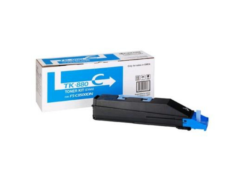Toner Laser KYOCERA Cyan TK-880C