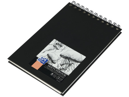 Oxford Cahier de croquis reliure intégrale, A4, 50 feuilles