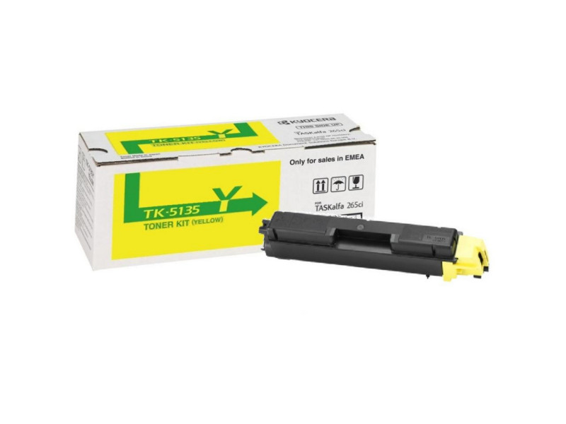 Toner Laser KYOCERA Jaune TK-5135Y