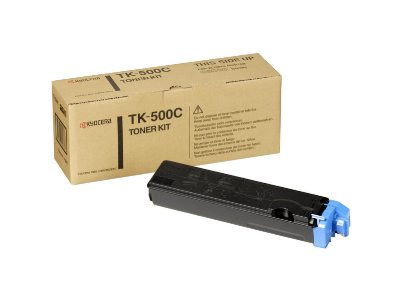 Toner Laser KYOCERA Cyan TK-500C