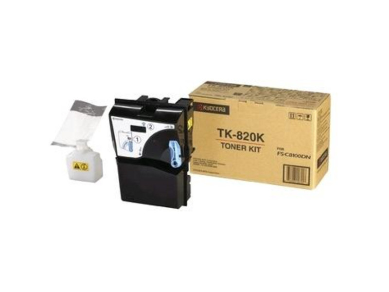 Toner Laser KYOCERA Noir TK-820K
