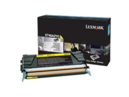 Toner Laser LEXMARK Jaune X746A3YG