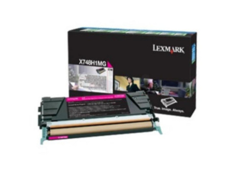 Toner Laser LEXMARK Magenta X748H3MG