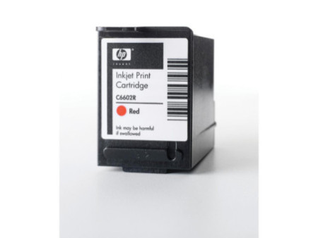 Cartouche Jet d'encre HP Rouge C6602R