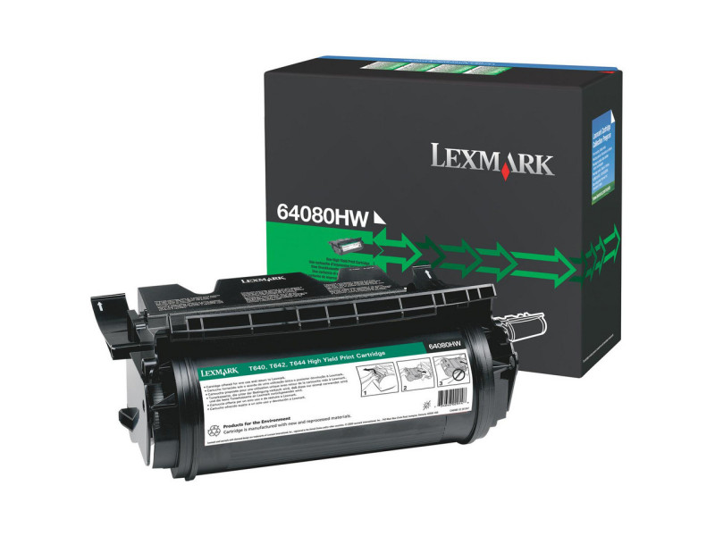 Toner Laser LEXMARK Noir 64080HW