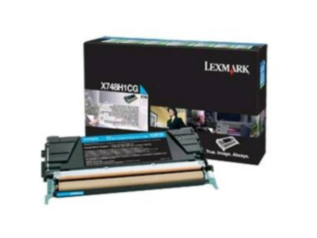 Toner Laser LEXMARK Cyan X748H3CG