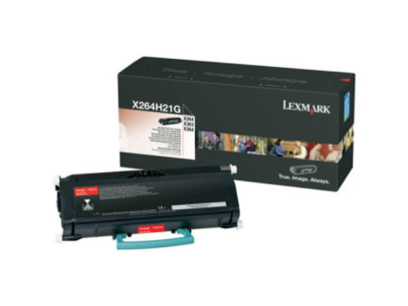 Toner Laser LEXMARK Noir X264H80G