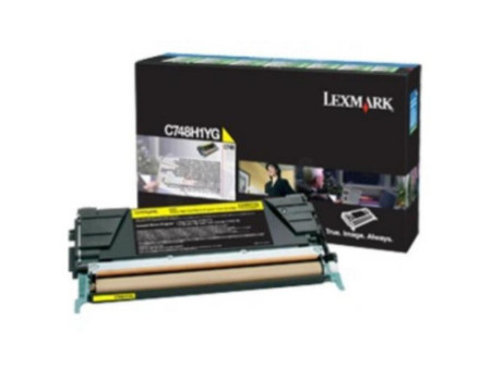 Toner Laser LEXMARK Jaune C748H3YG