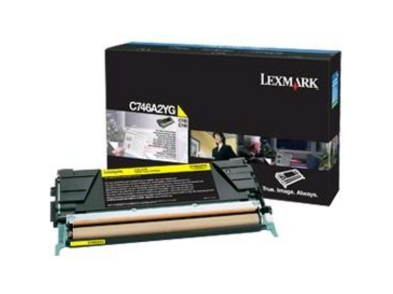 Toner Laser LEXMARK Jaune C746A3YG