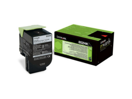Cartouche Jet d'encre LEXMARK Noir 80C2HKE