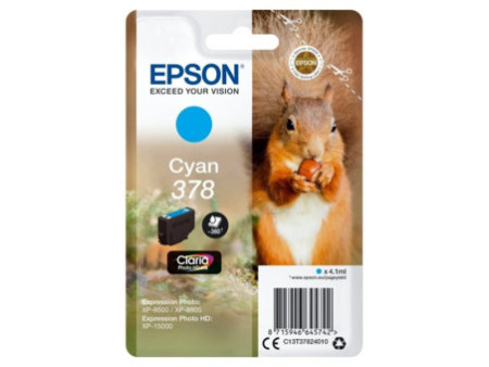 Cartouche Epson 378 - cyan