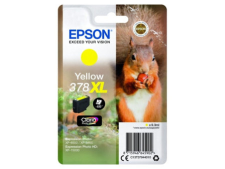 Cartouche Epson 378XL - jaune