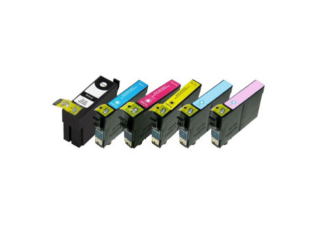 Multipack 6 Cartouches compatibles Epson 378XL - BK/C/M/Y/LC/LM
