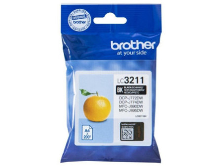 Cartouche Jet d'encre BROTHER Noir LC3211BK