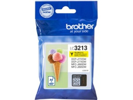 Cartouche Jet d'encre BROTHER Jaune LC3213Y