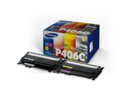 Toner Laser HP (1 Noir + 1 Cyan + 1 Magenta + 1 Jaune) SU375A