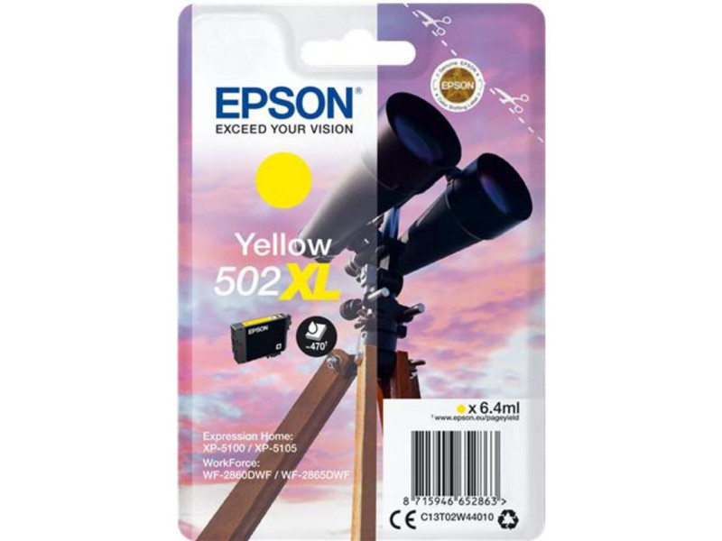 Cartouche EPSON 502XL Jaune