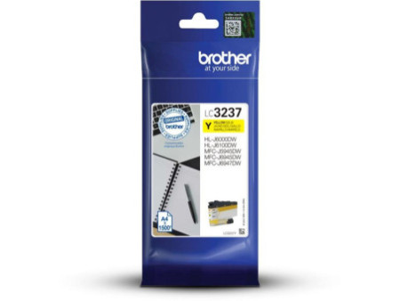Cartouche Jet d'encre BROTHER null Jaune LC3237Y