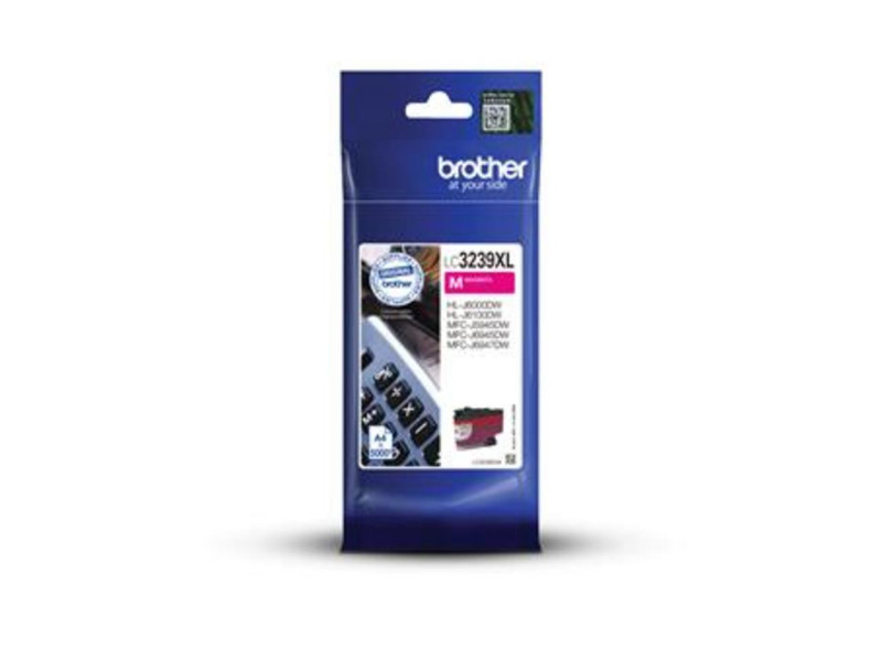 Cartouche Jet d'encre BROTHER Magenta LC3239XLM