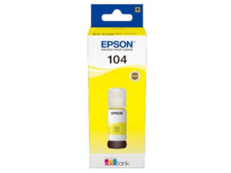 Cartouche Jet d'encre EPSON 104 Jaune C13T00P440