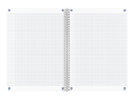 Oxford Cahier à spirales TOUAREG, A4, quadrillé, 50 pages