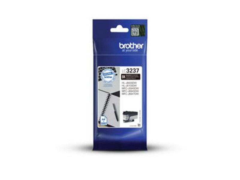 Cartouche Jet d'encre BROTHER  Noir LC3237BK