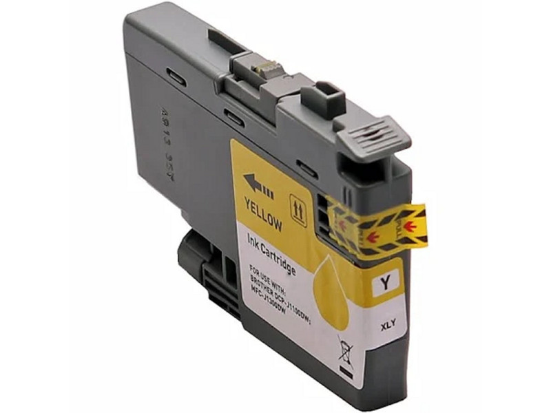 Cartouche compatible BROTHER Jaune LC3237Y