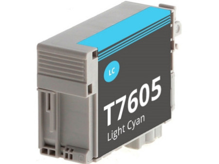 Cartouche compatible Epson T7605 cyan clair (25,9ml)