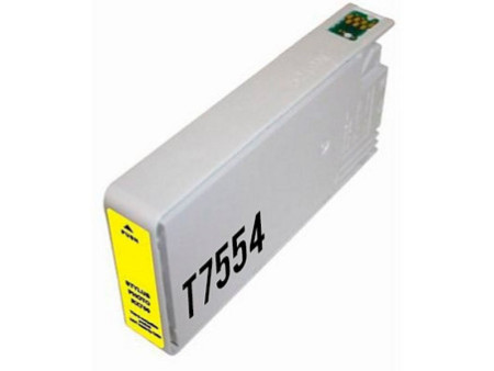 Cartouche compatible Epson T7554 - Jaune XL