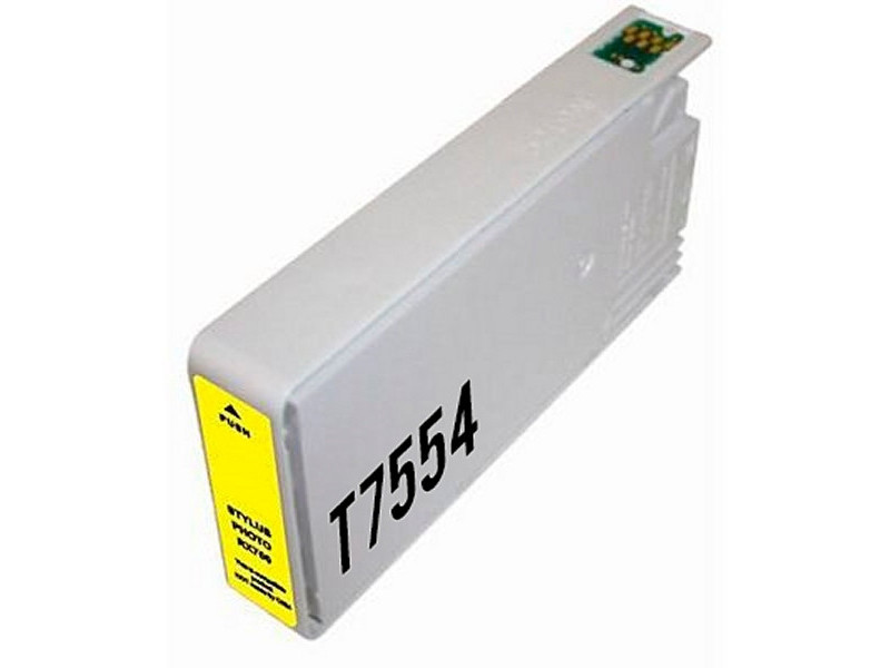 Cartouche compatible Epson T7554 - Jaune XL