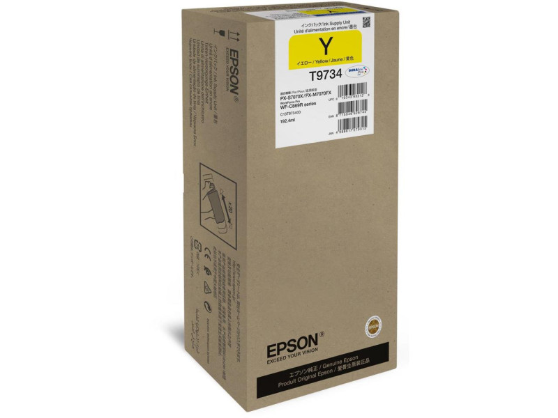Cartouche EPSON T9734 XXL Jaune