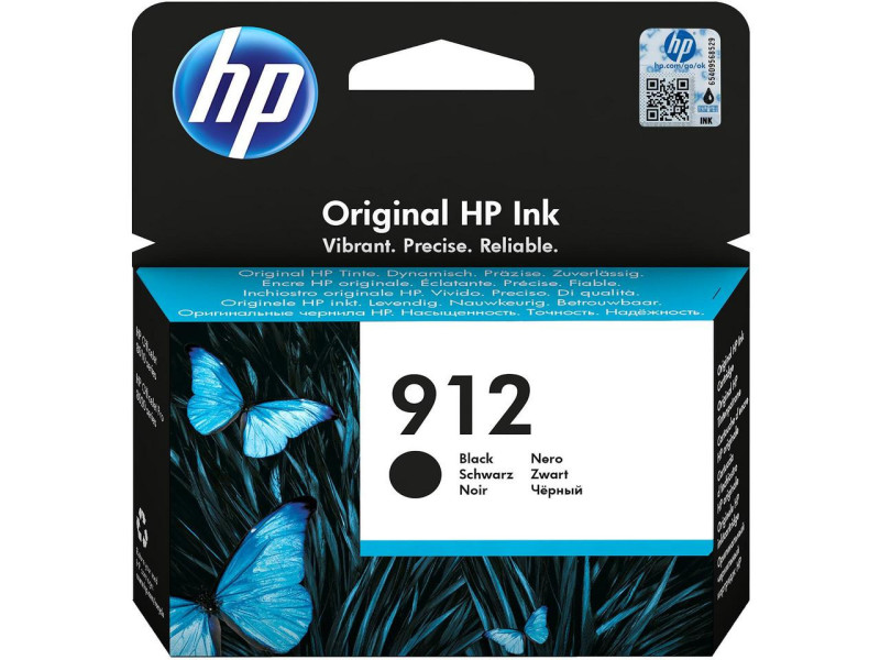 Cartouche Jet d'encre HP N°912 Noir 3YL80AE