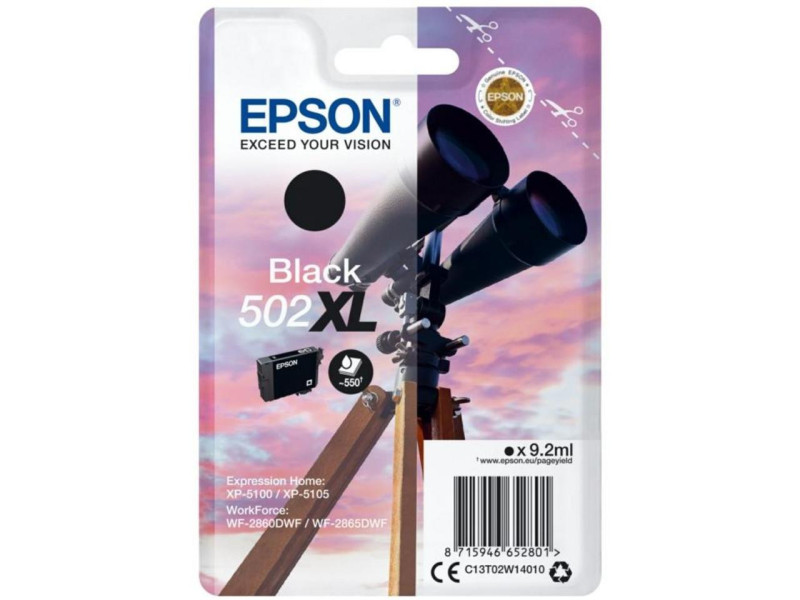 Cartouche EPSON 502XL Noir