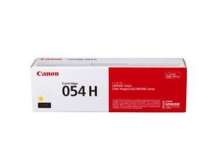 Toner Laser CANON N°054H Jaune 3025C002