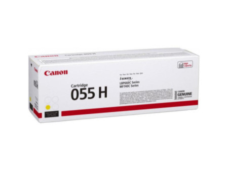 Toner Laser CANON N°055H Jaune 3017C002