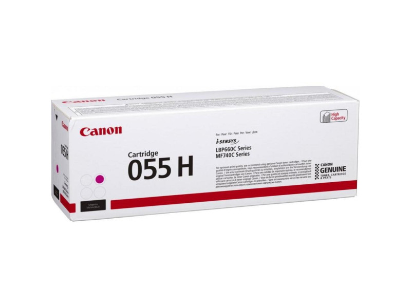 Toner Laser CANON N°055H Magenta 3018C002